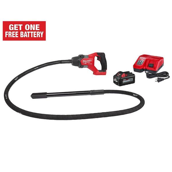 Milwaukee best sale free battery