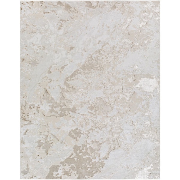 Sunrise SRI-2313 7 ft. x 10 ft. Beige Machine Woven, Area Rug