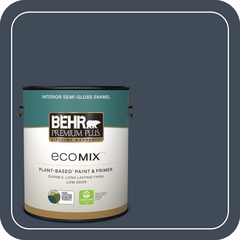 1 gal. #PPU14-20 Starless Night Semi-Gloss Enamel EcoMix Plant-Based Interior Paint & Primer price history on PriceWatchPro