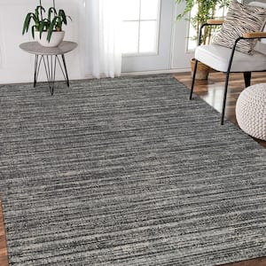 Maryland 2 ft. X 3 ft. Iron Striped Area Rug