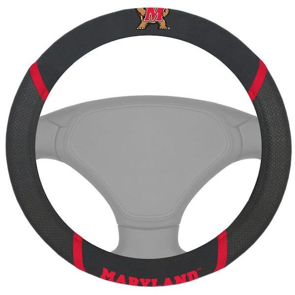 FANMATS NCAA University of Maryland Steering Wheel Cover