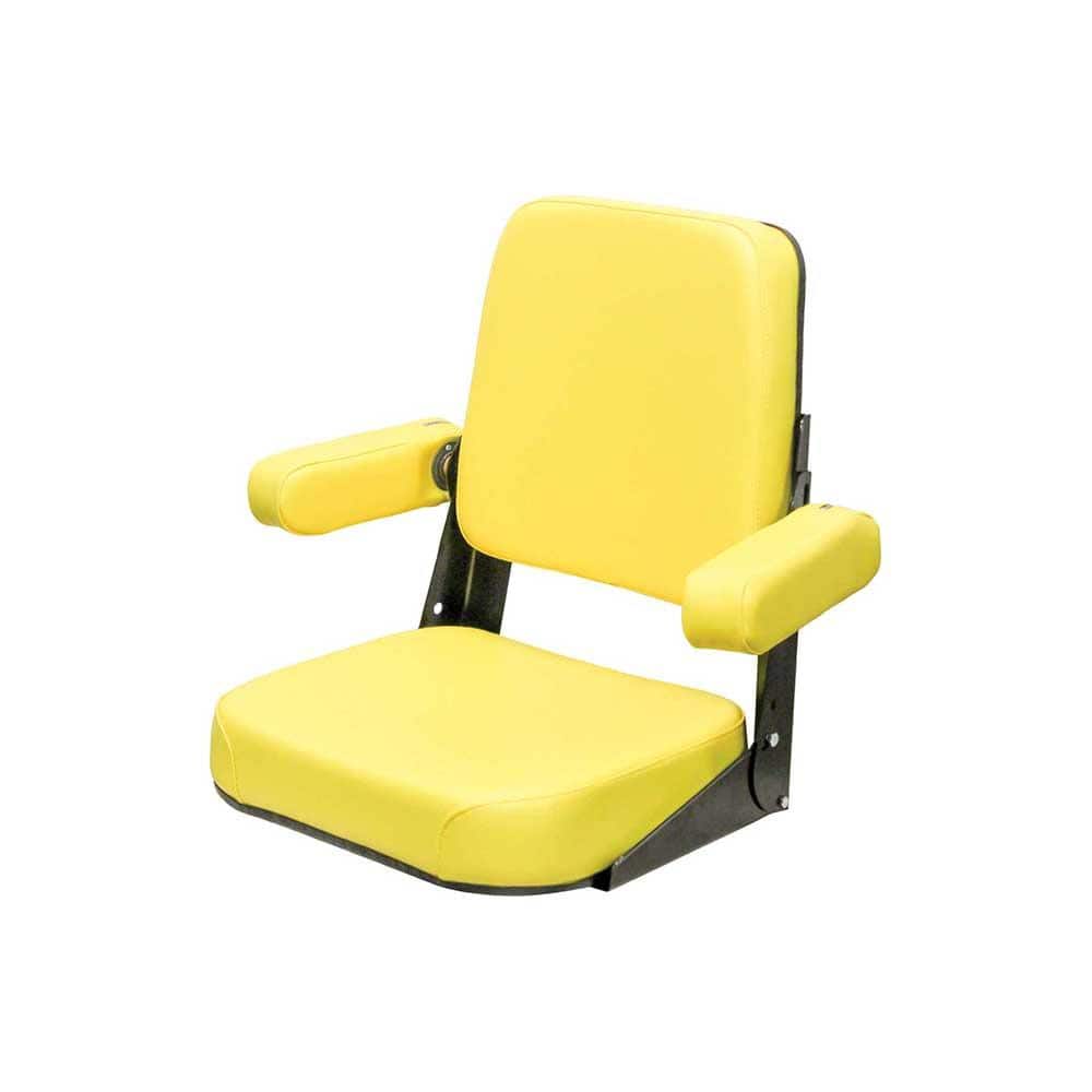 John Deere 200 Comfort Classic Seat Top Assembly : Yellow Vinyl price history on PriceWatchPro
