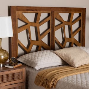 Accorsa Walnut Brown King Panel Headboard