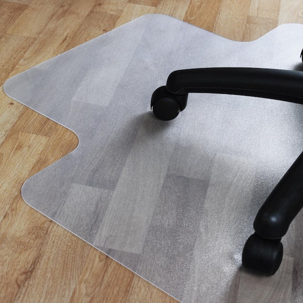 Valuemat Vinyl Lipped Indoor Chair Mat for Hard Floor-36 in. x 48 in.