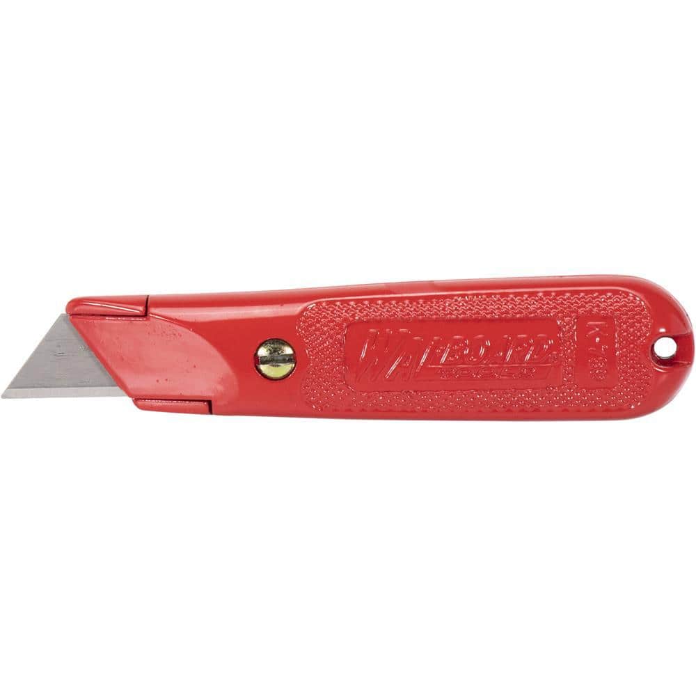 Easy Cut 1000 ORANGE Safety Box Cutter Knife--2 blades Holster