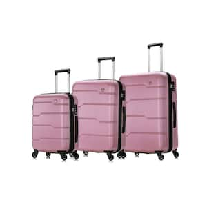 Rodez 20 in./24 in./28 in. Rose Gold Lightweight Hardside (3-Piece)