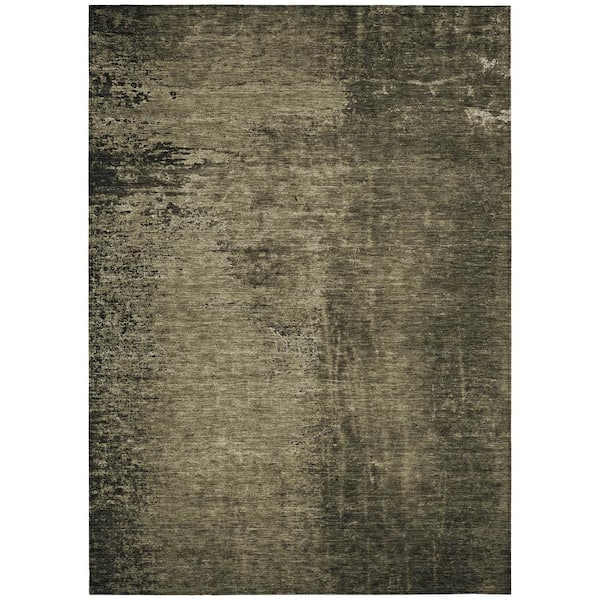 Chantille ACN554 Gray 2 ft. 6 in. x 3 ft. 10 in. Machine Washable Indoor/Outdoor Geometric Area Rug
