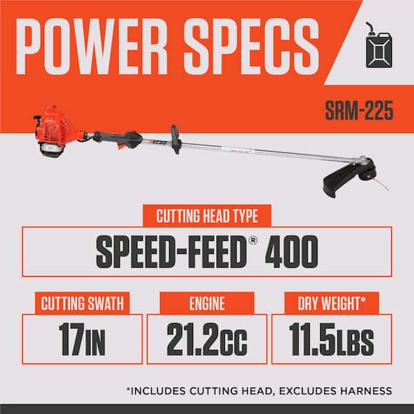 21.2 cc Gas 2-Stroke Straight Shaft String Trimmer