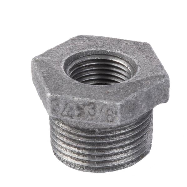 STZ 3/4 in. x 3/8 in. Black Iron Bushing