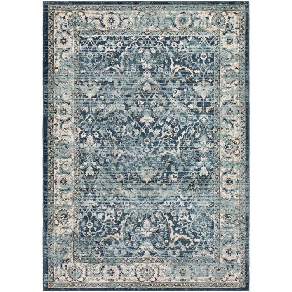 Livabliss Cairo Navy 9 ft. x 12 ft. 3 in. Oriental Area Rug