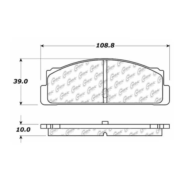 Centric Parts Disc Brake Pad Set