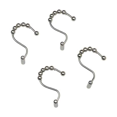 Shower Curtain Hooks - Shower Accessories - The Home Depot