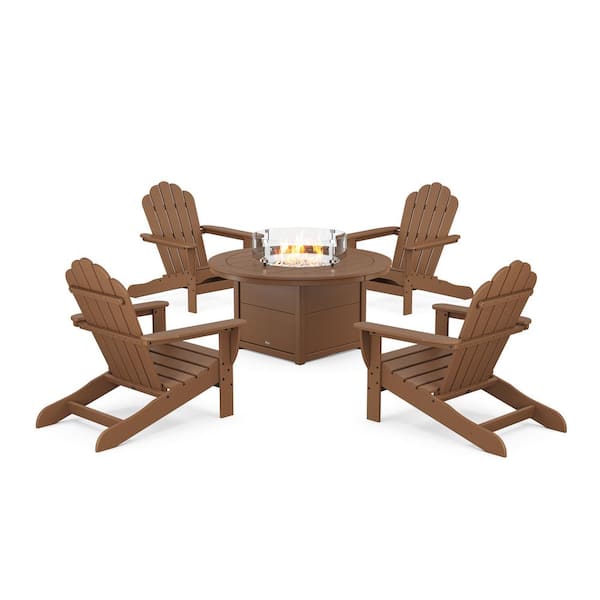 Trex Outdoor Furniture Monterey Bay Adirondack Conversation Set - Thumbnail 5