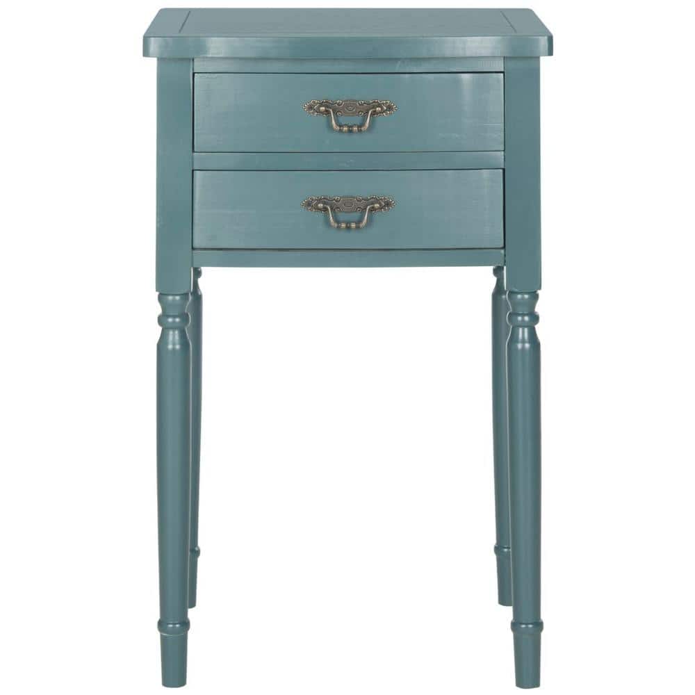 Marilyn Blue Storage End Table