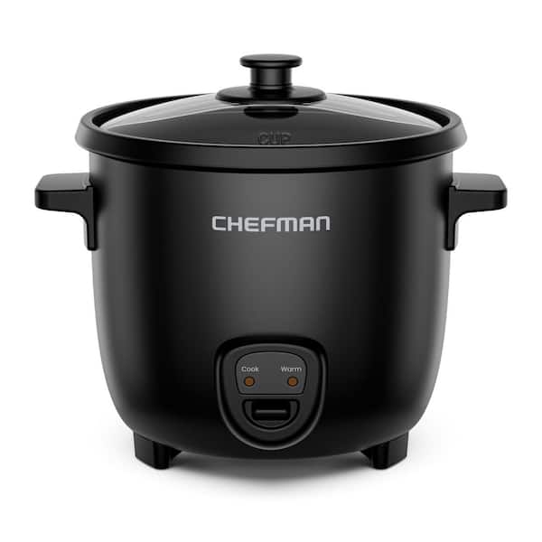 16-Cup Black Rice Cooker with Automatic Keep Warm and Non Stick Inner Pot