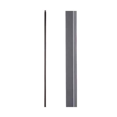 Ash Grey 34.2.1-T Plain Square Bar 3/4 inch Hollow Iron Baluster for Staircase Remodel