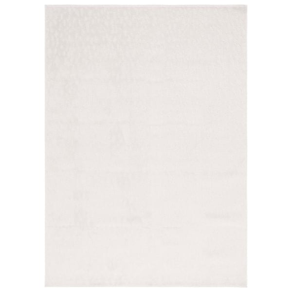 SAFAVIEH Pattern and Solid Ivory 5 ft. x 8 ft. Abstract Geometric Area Rug