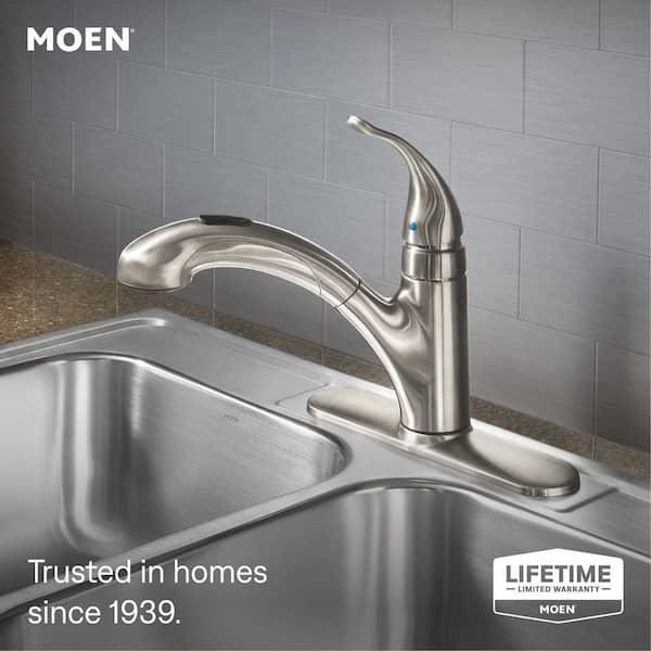 Integra Single-Handle Pull-Out Sprayer Kitchen Faucet with Power Clean in Spot Resist Stainless