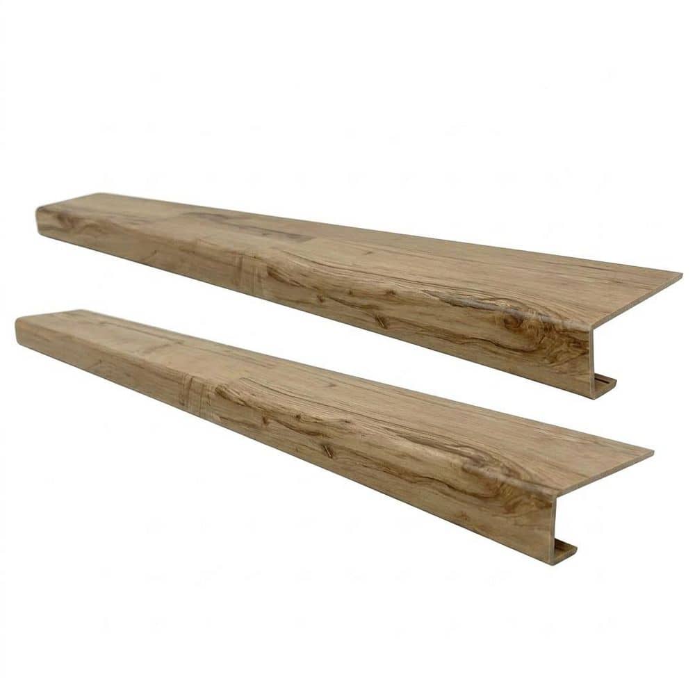 Shire Mount Maple Stair Tread Molding Square-Exact Match for Lifeproof Floor, 2-Pieces, 46 in. x 6.25 in. x 7 mm T price history on PriceWatchPro