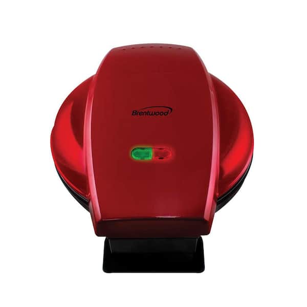 Brentwood 10 in. Red Nonstick Plastic Tortilla Taco Bowl Maker with Cool Touch