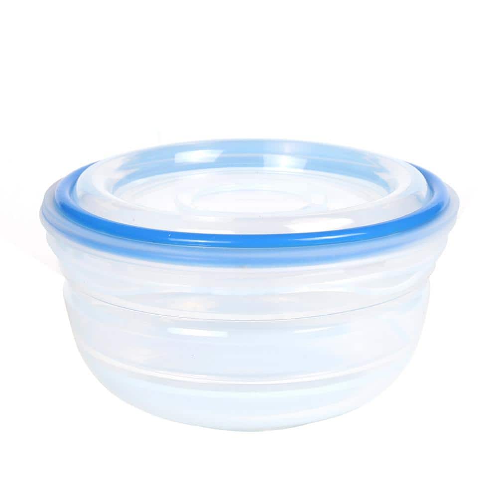 Microwave Safe Silicone Bowl w/ Lid Kitchen Home Outdoor Food Storage Containers 
