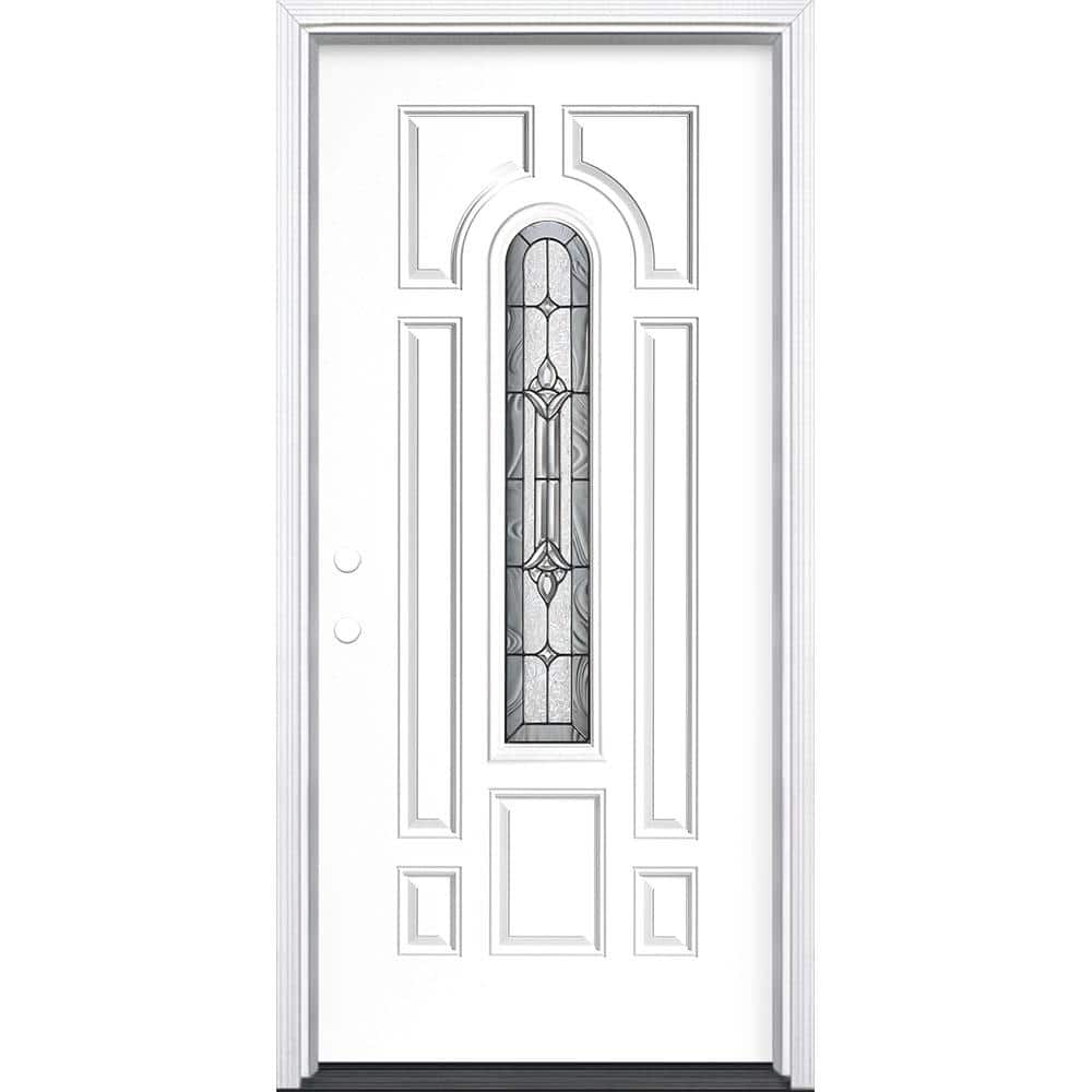 Masonite 36 in. x 80 in. Providence Center Arch Right-Hand
