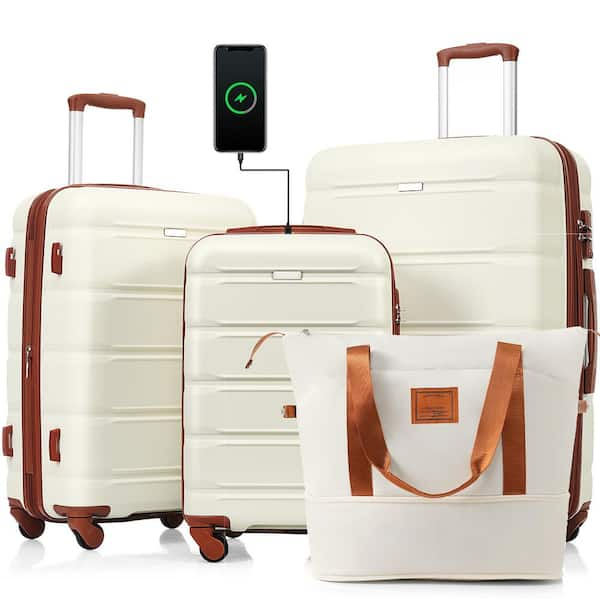 4 piece spinner luggage set online