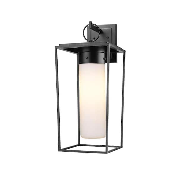 Z-Lite Mesa 100-Watt 16.5-in Oil Rubbed Bronze Transitional Post Light Z-Lite Mesa 100-Watt 16.5-in Oil Rubbed Bronze Transitional Post Light