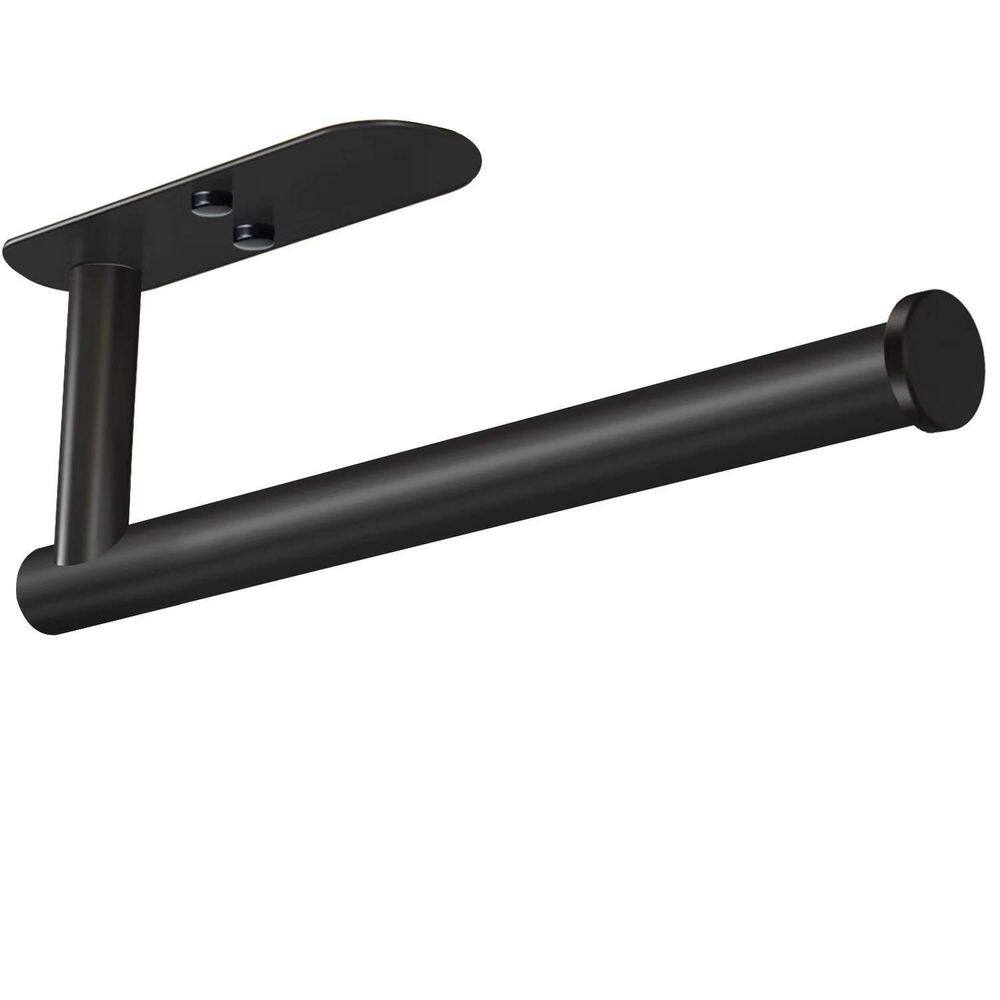 Under Cabinet Adhesive Paper Towel Holder, Stainless Steel Wall Mount for Kitchen, 12.5 in Length, Black price history on PriceWatchPro