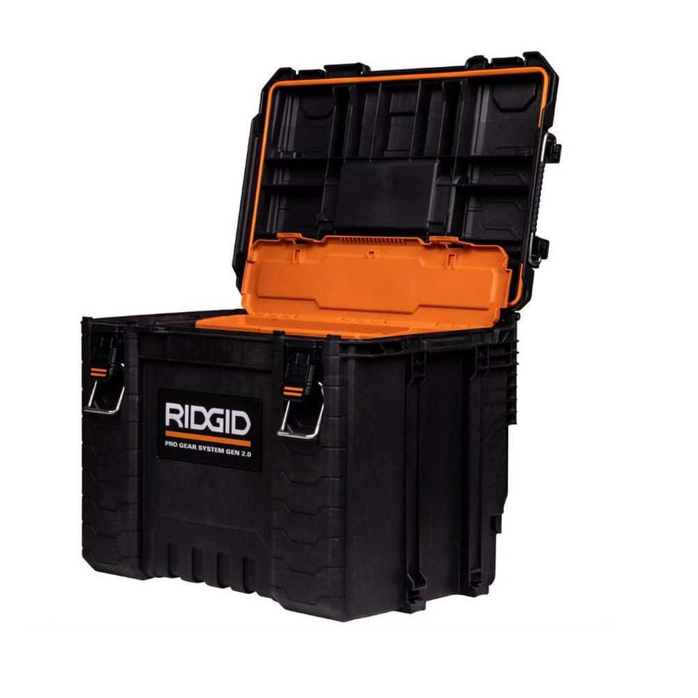 RIDGID 2.0 Pro Gear System Power Tool Case and Storage Tool Box