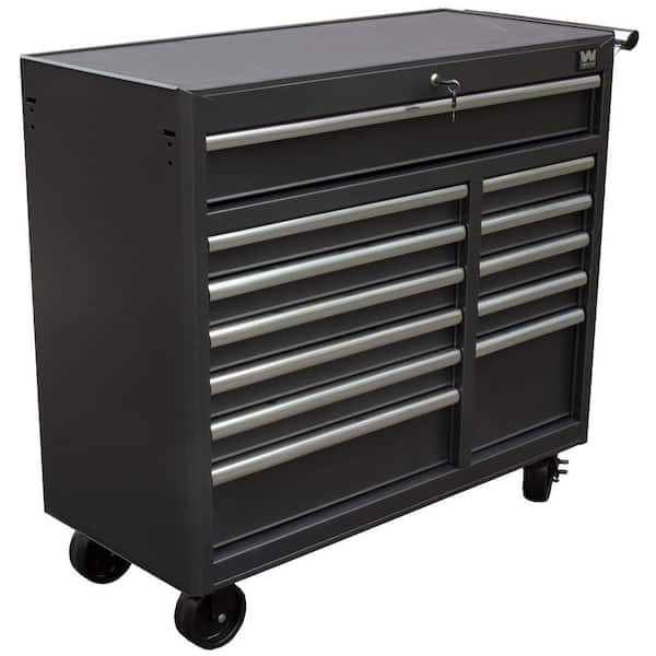 WEN 41 in. 12-Drawer Roller Cabinet Tool Chest