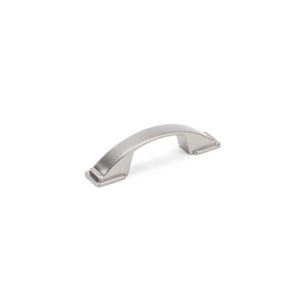Richelieu Hardware Lucca Collection 3 in. (76 mm) Brushed Nickel Transitional Cabinet Bar Pull