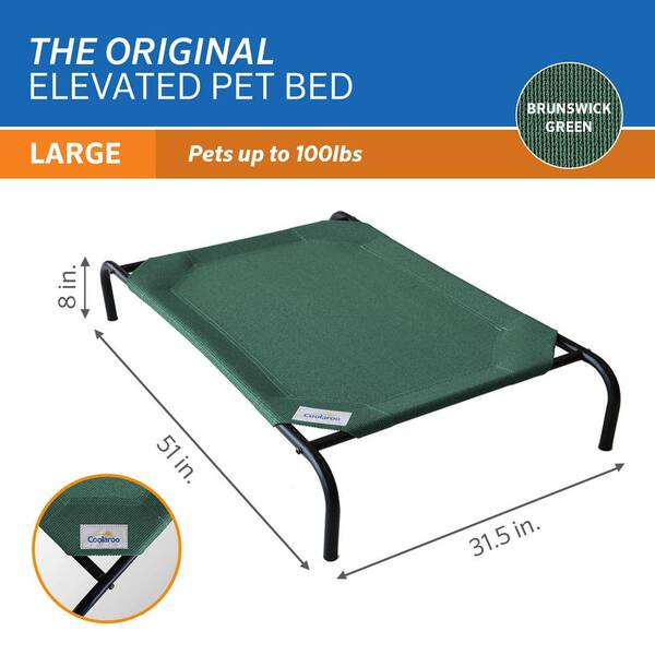 coolaroo pet bed large