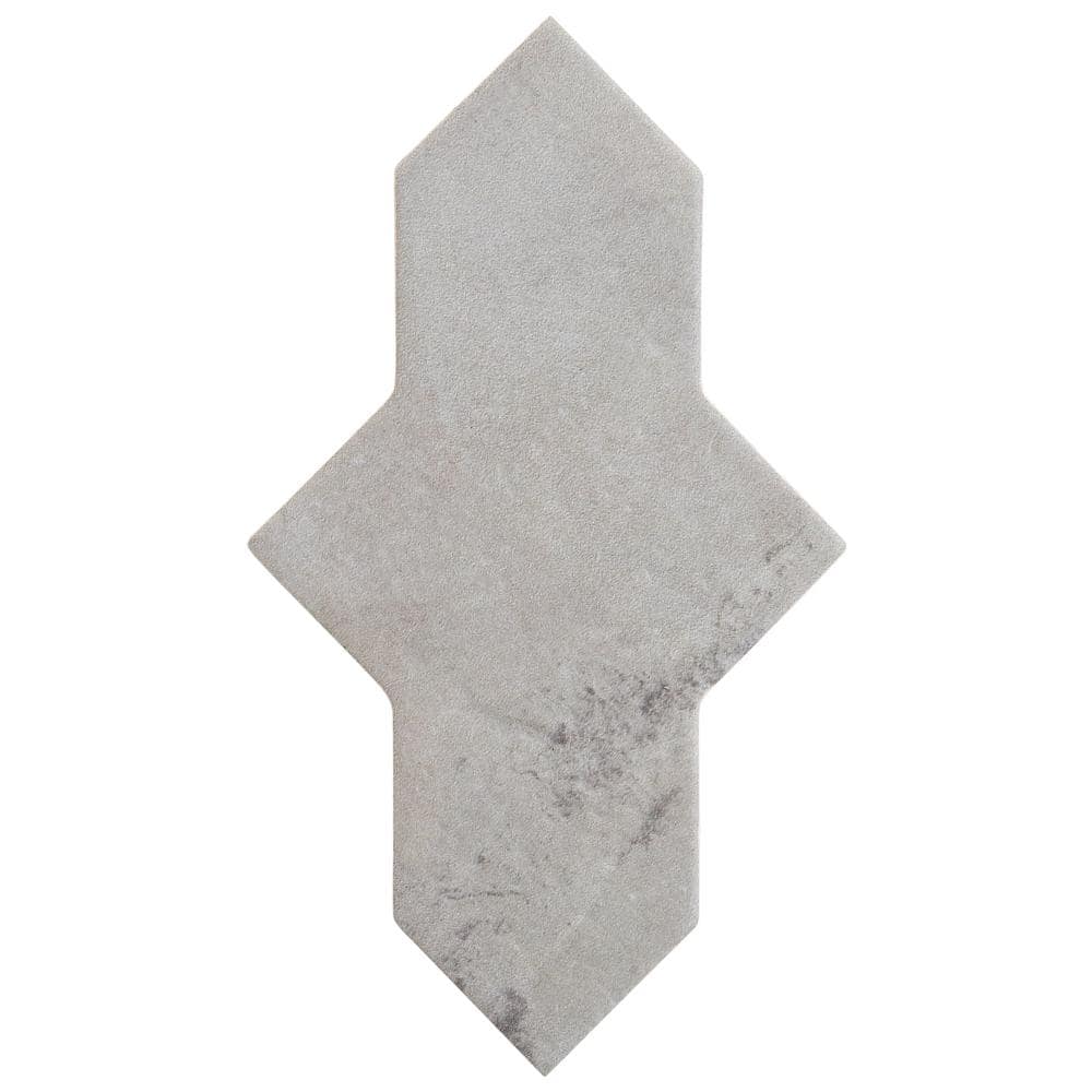 Tripoli Cruz Dove Gray 4.84 in. x 0.39 in. Terracotta Look Matte Porcelain Floor and Wall Tile Sample price history on PriceWatchPro