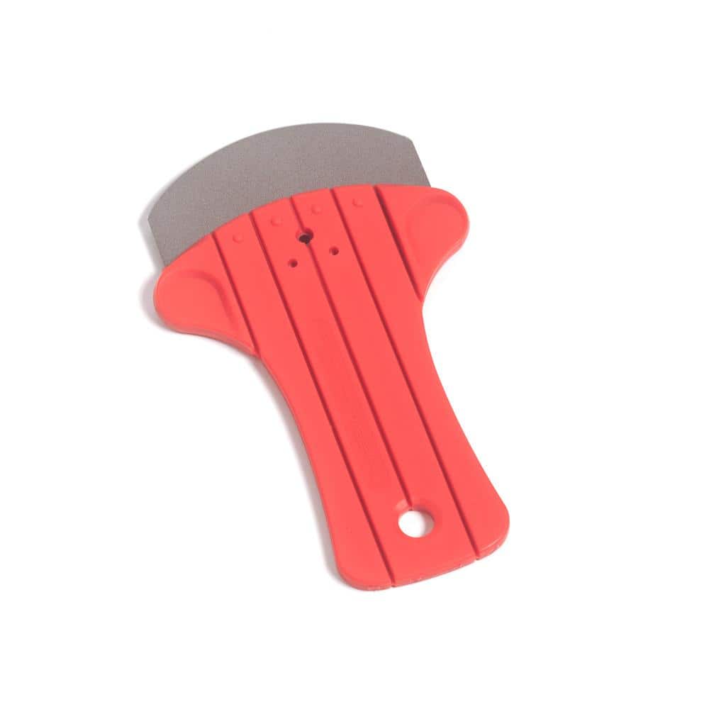 UPC 842470100053 product image for 3.25 in. Blade Stainless Steel Fluorine Coated Flexible Scraper Pro in Red | upcitemdb.com