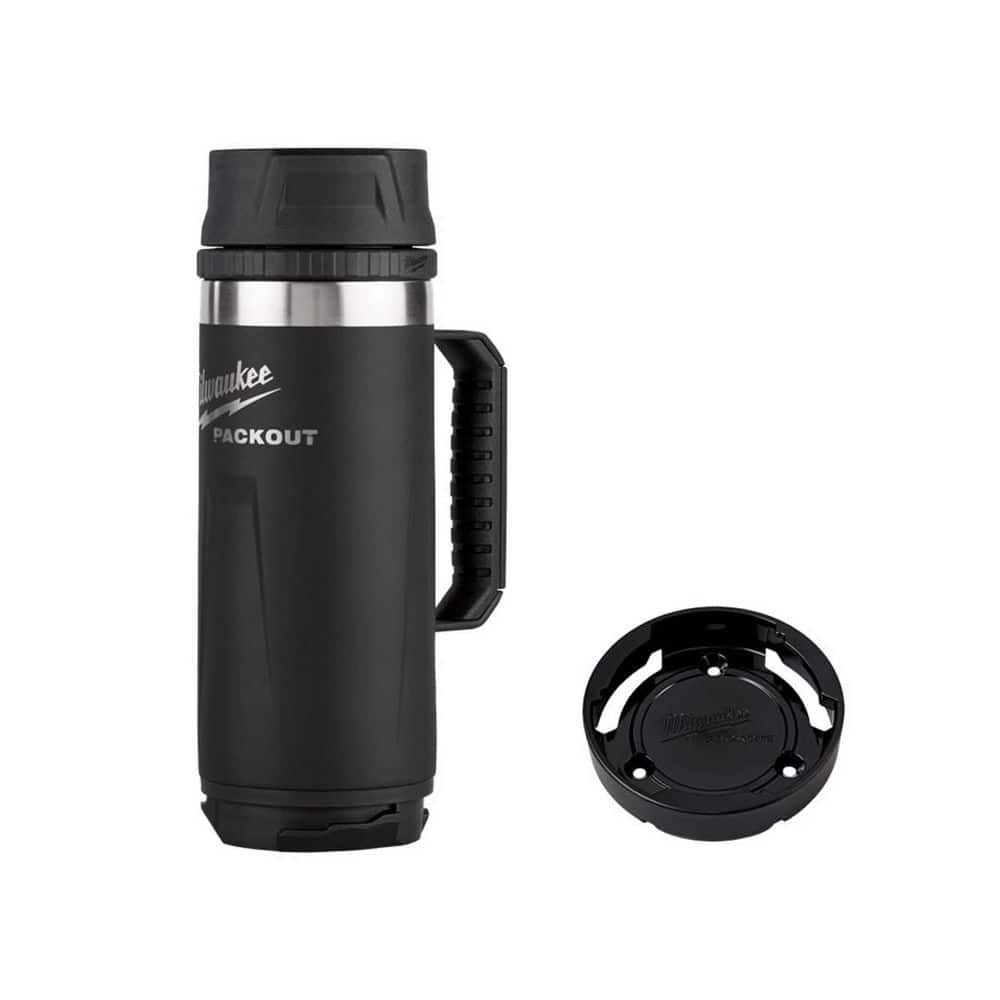 PACKOUT Black 18 Oz. Insulated Mug with Sip Lid and PACKOUT Twist To Lock Mount price history on PriceWatchPro