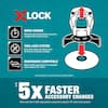 4.5 Inch Grinding Discs Makita X-Lock 4.5" 40 Grit Flap Discs - 3-Pack For Angle Grinders Disc Lock - View #6