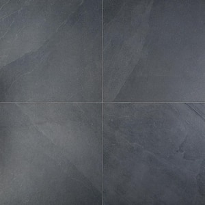 Copley Nero 24 in. x 24 in. Matte Porcelain Floor and Wall Tile (11.62 Sq. Ft. / Case)