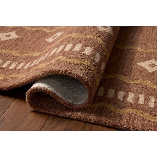 Loloi Chris Love Julia Alfie Clay / Spice 2 ft. 6 in. x 7 ft. 6 in