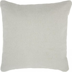 Jordan Sand Geometric Cotton 20 in. x 20 in. Throw Pillow