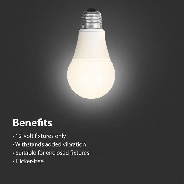 12 Pack A19 LED Light Bulbs, 100W Equivalent 13W LED Bulb, 1500 Lumens