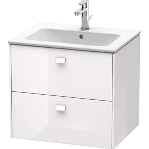 Brioso 18.88 in. W x 24.38 in. D x 21.75 in. H Bath Vanity Cabinet without Top in White High Gloss