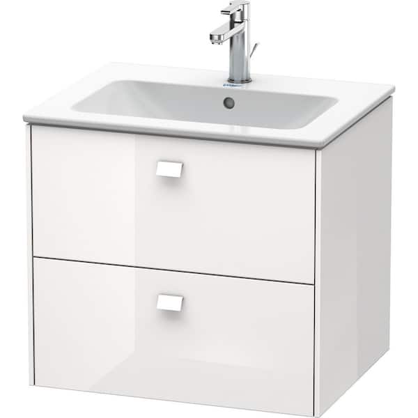 Duravit Brioso 18.88 in. W x 24.38 in. D x 21.75 in. H Bath Vanity Cabinet without Top in White High Gloss