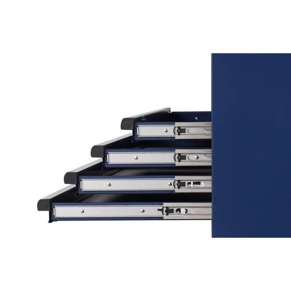 Husky Standard Duty 42 in. 4-Drawer Blue Top Tool Chest