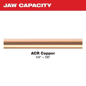 M18 Press 1/4 in. - 7/8 in. Copper Press Tool Jaw Set for Streamline ACR Press Fittings (6-Jaws Included)