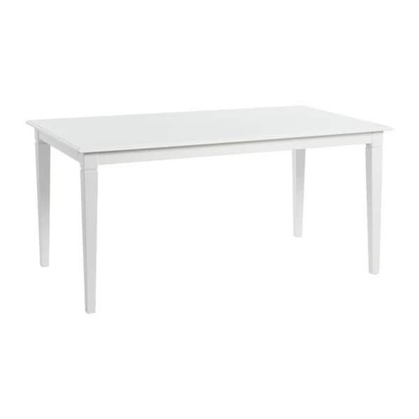 Storied Home Pleasantville White Wood 16 in. 4-Legs Dining Table in 100 lbs.
