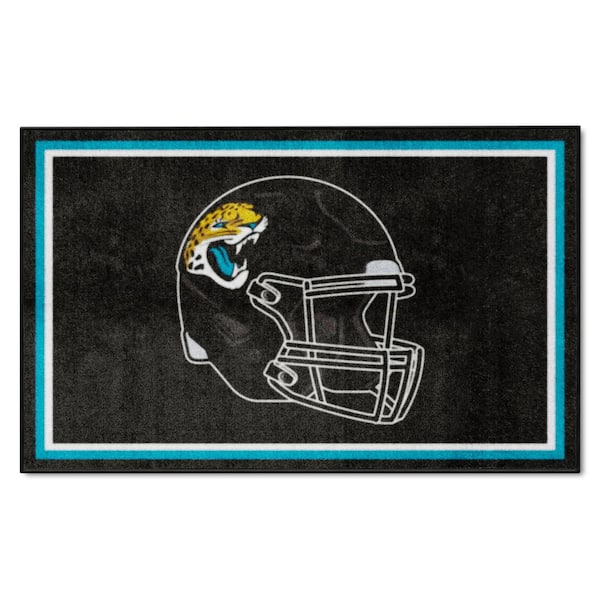 Fanmats Jacksonville Jaguars 4ft. x 6ft. Plush Area Rug