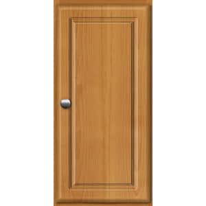 Ultraline 12 in. W x 5.5 in. D x 25 in. H Simplicity Wall Cabinet/Toilet Topper/Over the John in Natural Alder