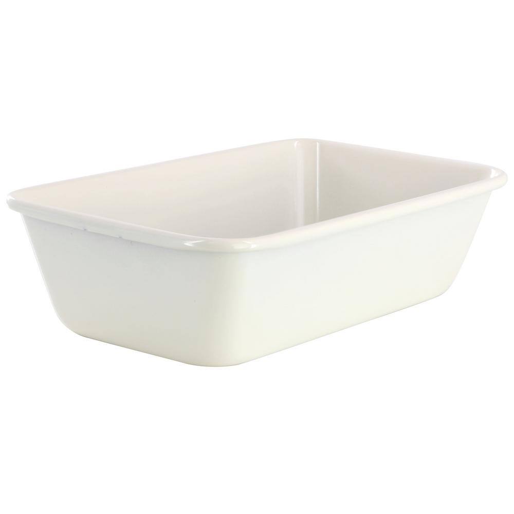 Off-White Nonstick Carbon Steel 9 Inch Loaf Pan