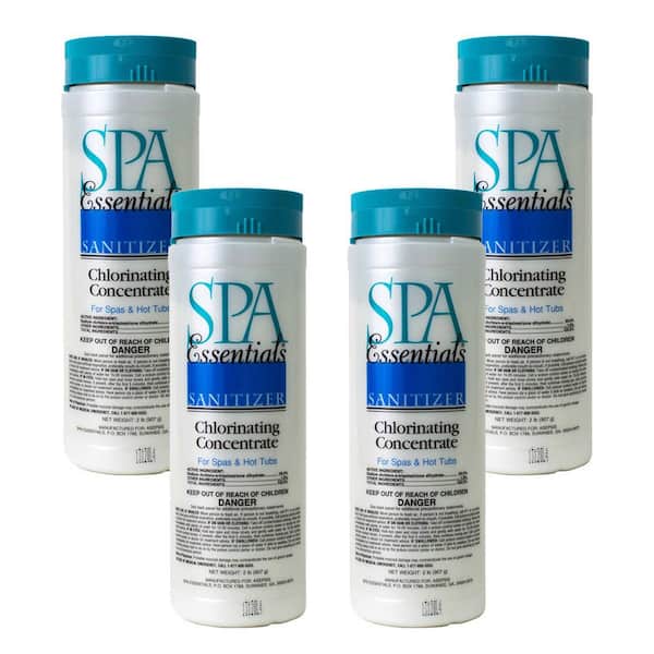 Spa Essentials Spa and Hot Tub 2 lb. Chlorinating Concentrate Granules (4-Pack)